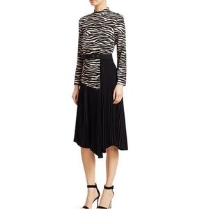 A.L.C. Peyton Zebra Print Dress